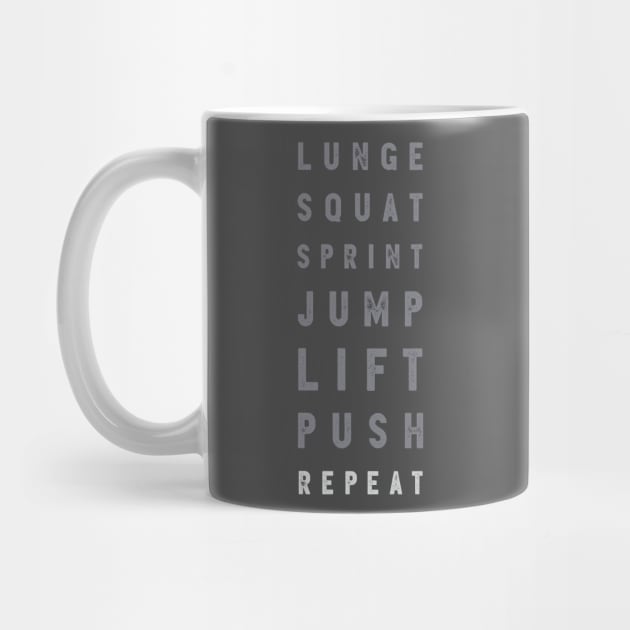 Fitness and Gym Training Motivation by SpacePodTees